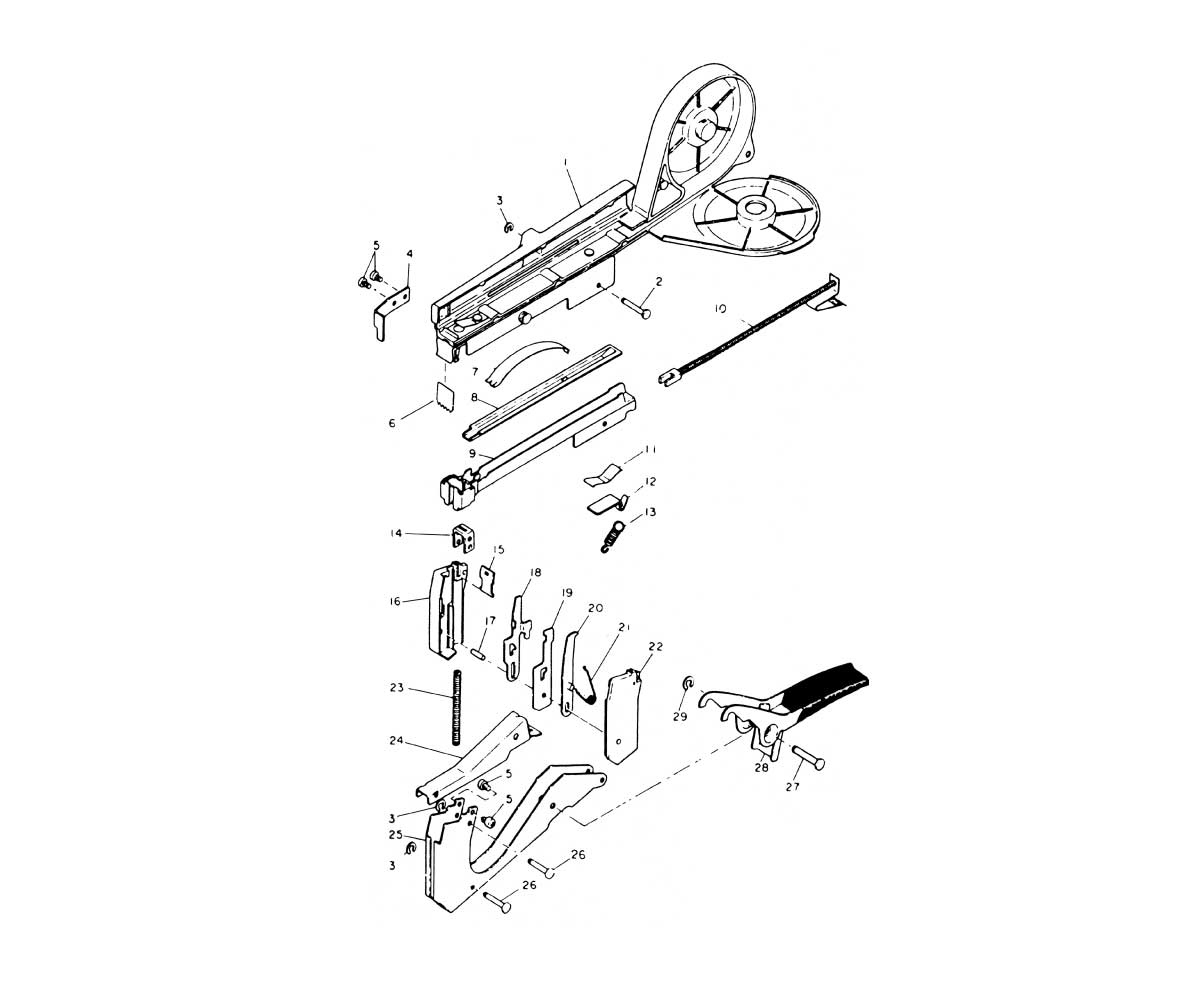 Stocker Ersatzteil 12 für Bindezange