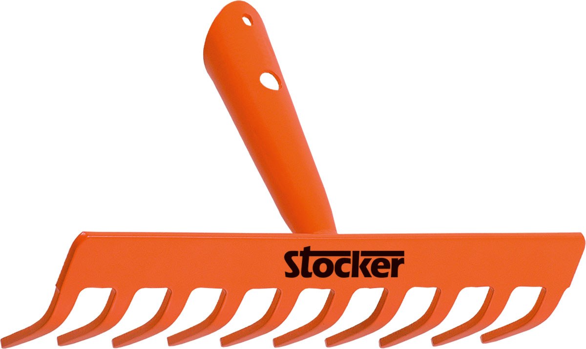 Stocker Laubrechen mit 10 Zinken
