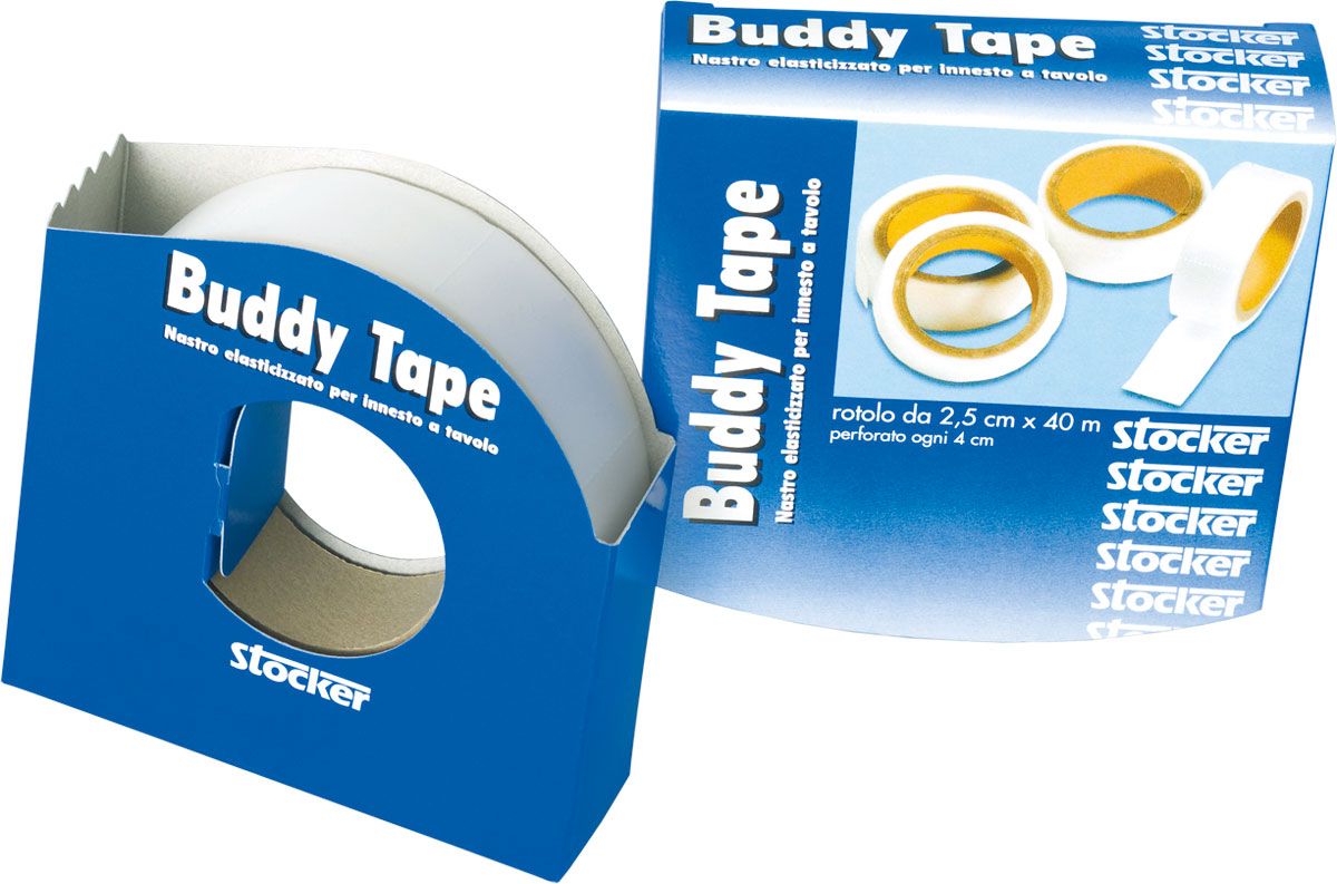 Stocker Buddy Tape perforiert 25 mm x 40 mm x 60 m