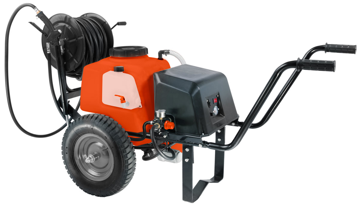 Stocker Schubkarrenpumpe mit Batterie 60 L