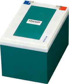 Stocker Batterie